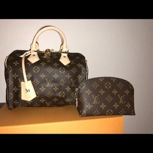NOT FOR SALE! Speedy 25 Bandouliere and cosmetic
